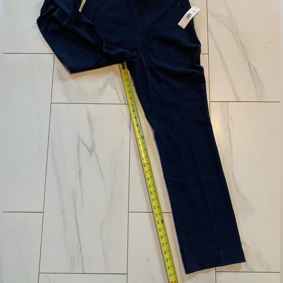 Tahari New with tags navy blue RAE Wide Leg Dress Pants size 8 - Picture 5 of 11